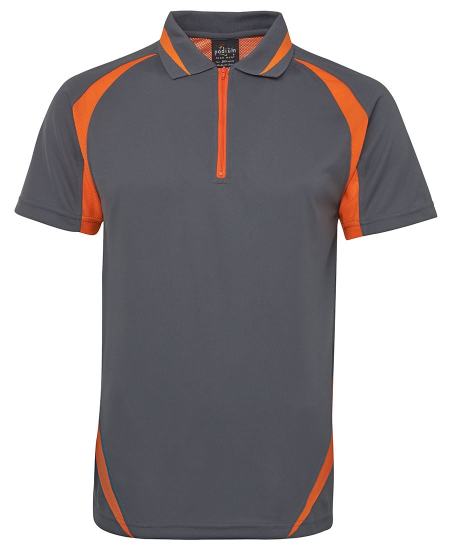 Wholesale 7PZPP JB's PODIUM ZIP POLY POLO Printed or Blank
