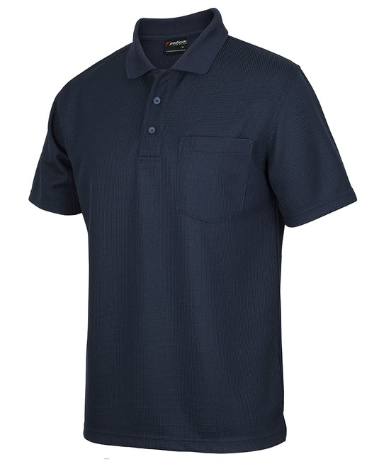 Wholesale 7WPP JB's Podium Waffle Pocket Polo Printed or Blank