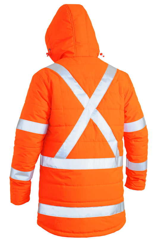 Wholesale BJ6379XT Bisley TTMC-W Taped Hi Vis Puffer Jacket Printed or Blank