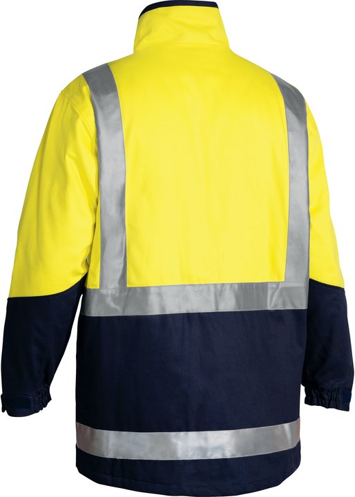 Wholesale BJ6970T Bisley 3M Taped Hi Vis 3 In 1 Drill Jacket Printed or Blank