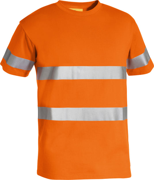 Wholesale BK1017T Bisley 3M Taped Hi Vis Cotton T-Shirt Printed or Blank