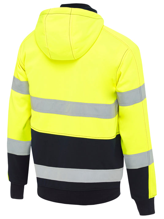 Wholesale BK6988T Bisley Taped Hi Vis Fleece Hoodie With Sherpa Lining Printed or Blank