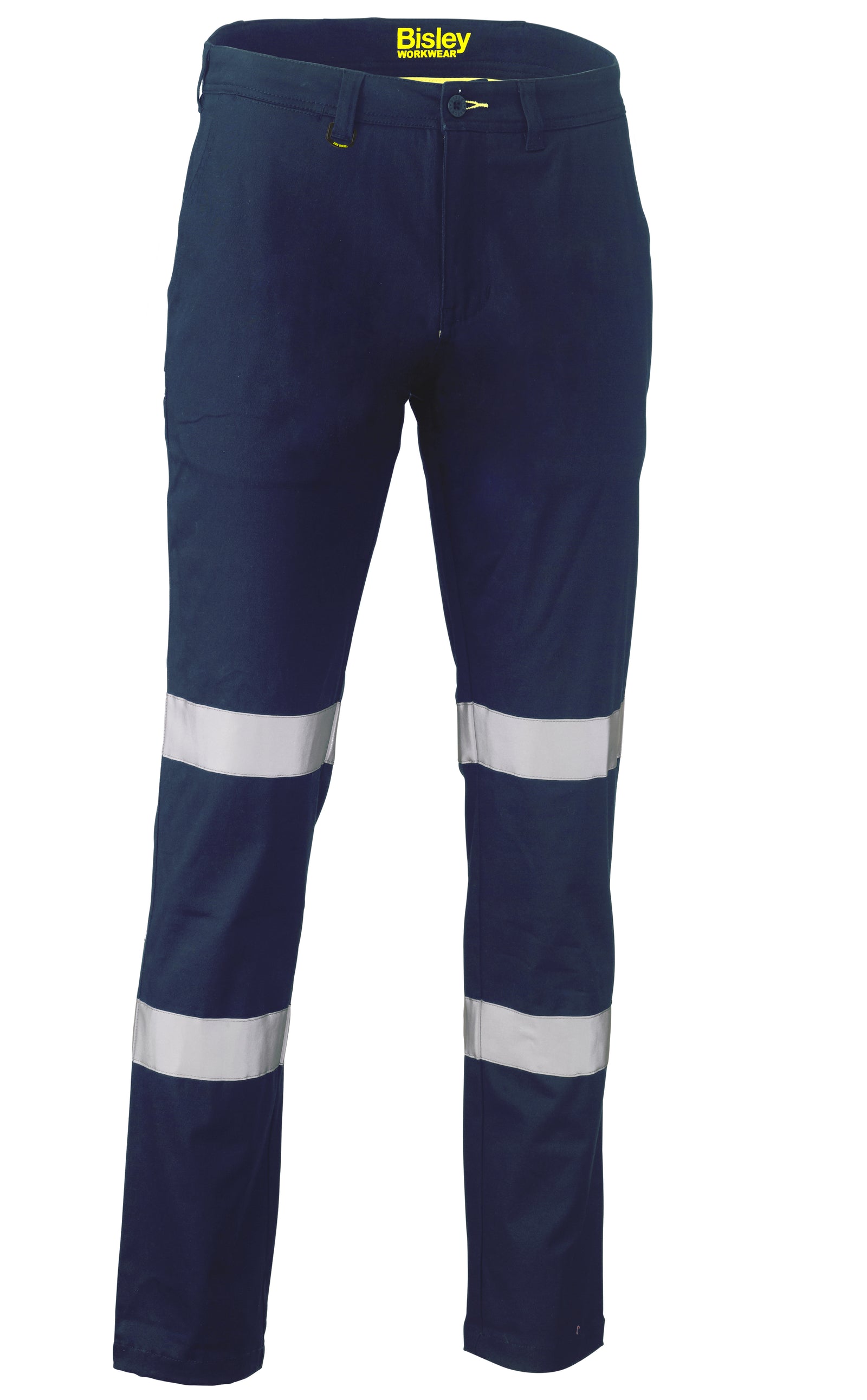 Wholesale BP6008T Bisley Taped Biomotion Stretch Cotton Drill Work Pants - Regular Printed or Blank