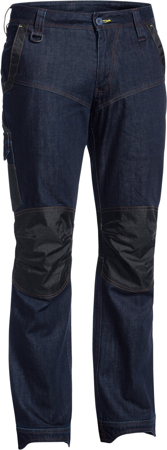 Wholesale BP6135 Bisley Flex & Move™ Denim Jean Regular Printed or Blank