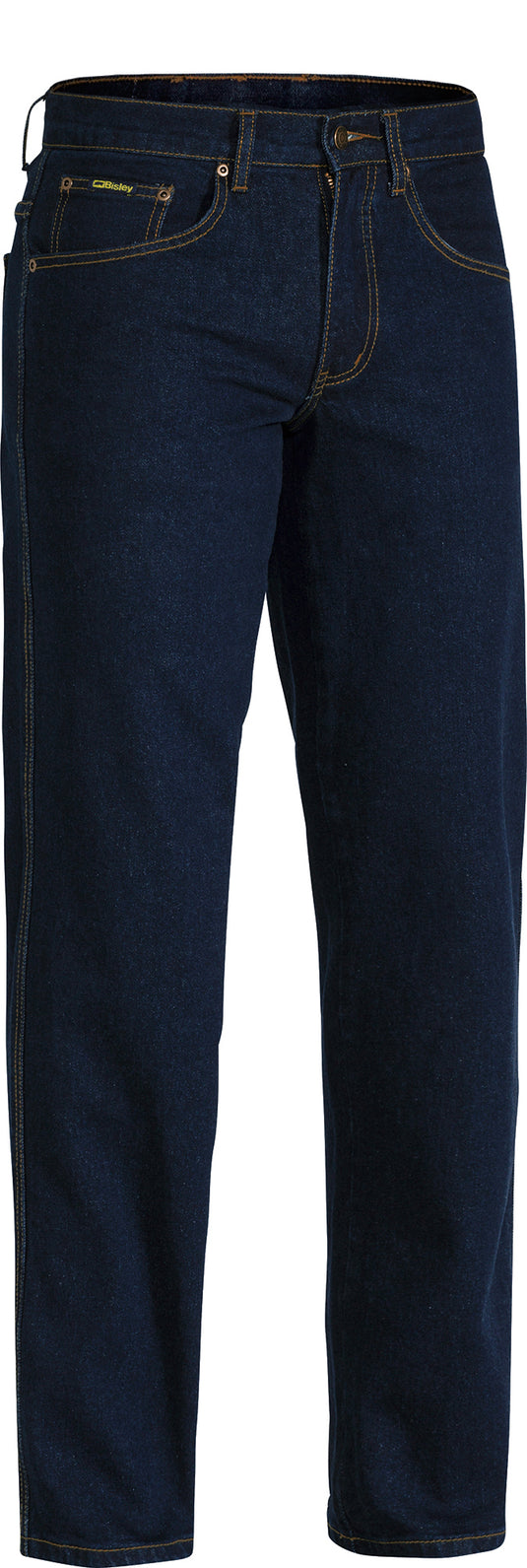 Wholesale BP6712 Bisley Rough Rider Denim Stretch Jeans - Long Printed or Blank