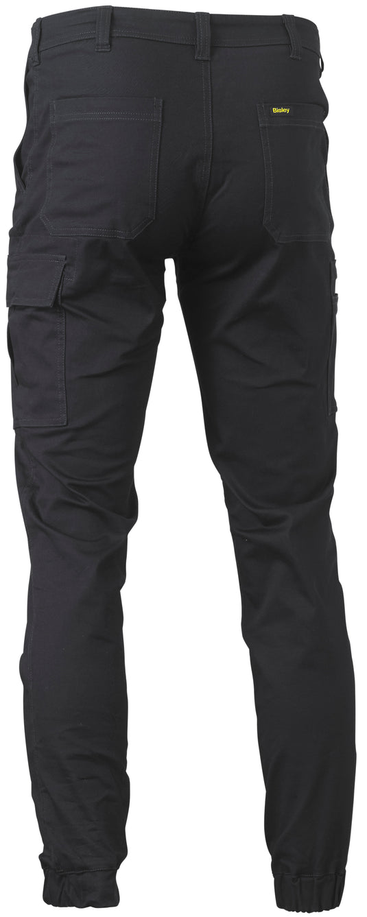 Wholesale BPC6028 Bisley Stretch Cotton Drill Cargo Cuffed Pants - Stout Printed or Blank