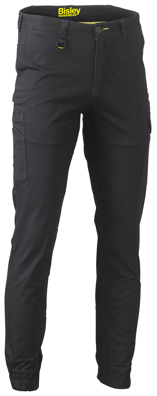 Wholesale BPC6028 Bisley Stretch Cotton Drill Cargo Cuffed Pants - Stout Printed or Blank