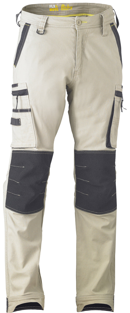 Wholesale BPC6330 Bisley Flex & Move™ Stretch Utility Zip Cargo Pants - Regular Printed or Blank