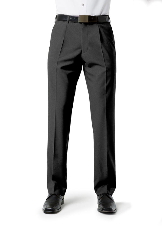 BS29110 BizCollection Mens Classic Pleat Front Pant