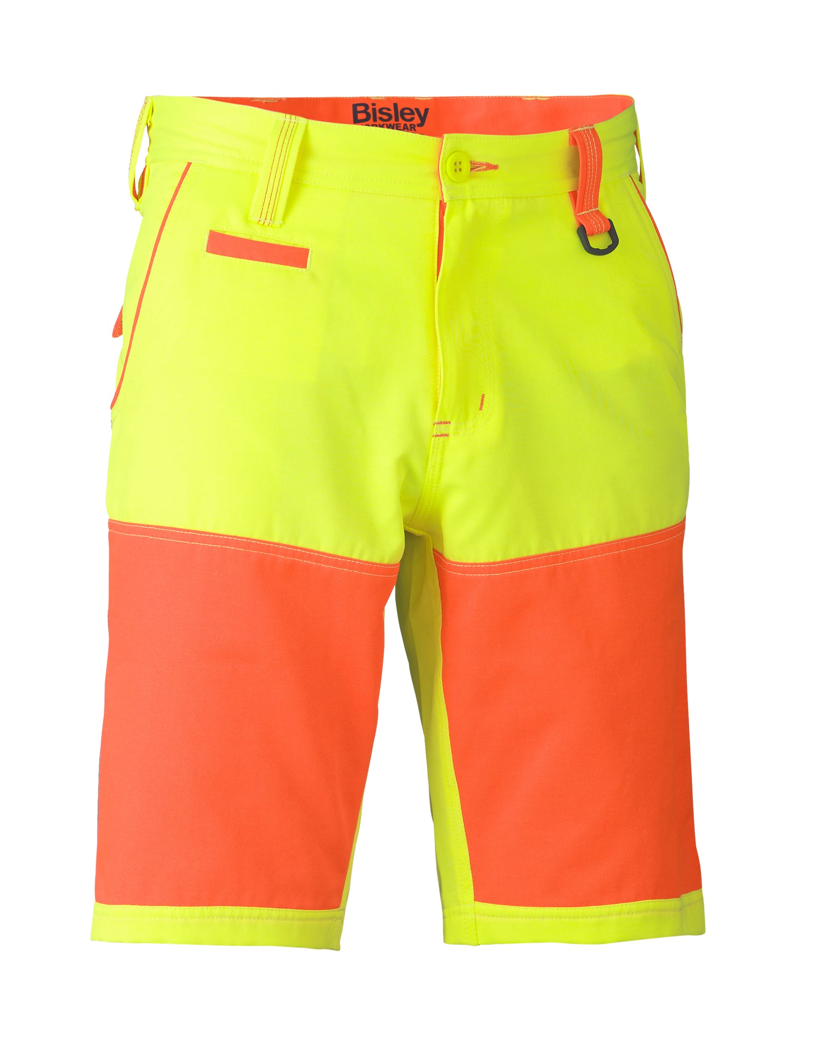 Wholesale BSH1411 Bisley Double Hi Vis Short Printed or Blank