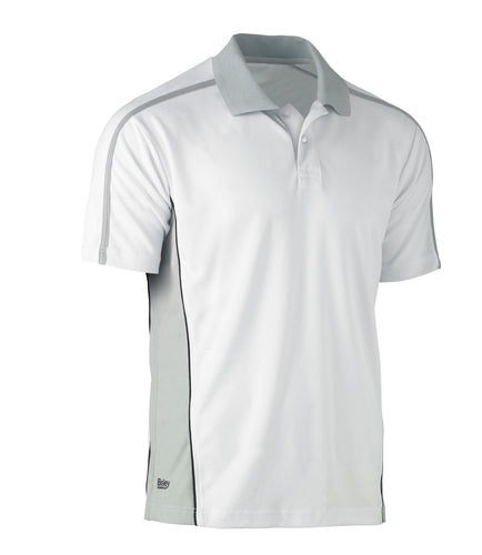 Wholesale BK1423 Bisley Painter's Contrast Polo Shirt - Short Sleeve Printed or Blank