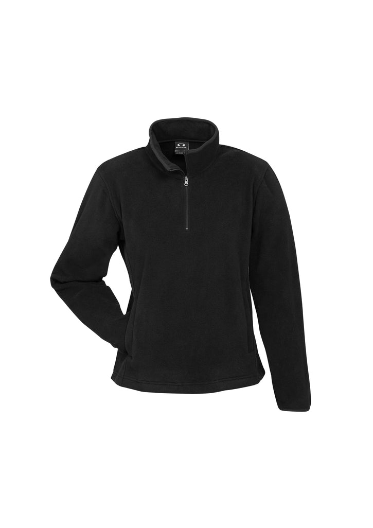 Wholesale F10520 BizCollection Ladies Trinity 1/2 Zip Pullover Printed or Blank