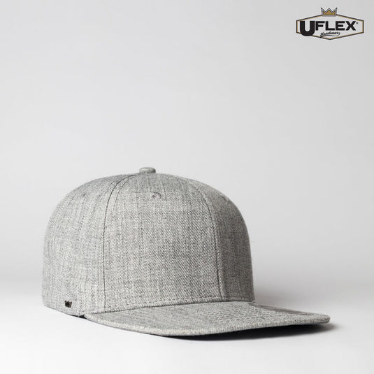 Wholesale U15604 Flat Peak Cap Printed or Blank