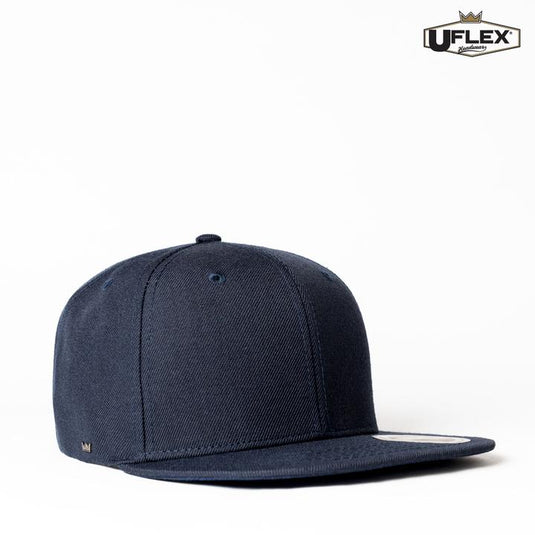 Wholesale U15606 Flat Peak Snapback Caps Printed or Blank