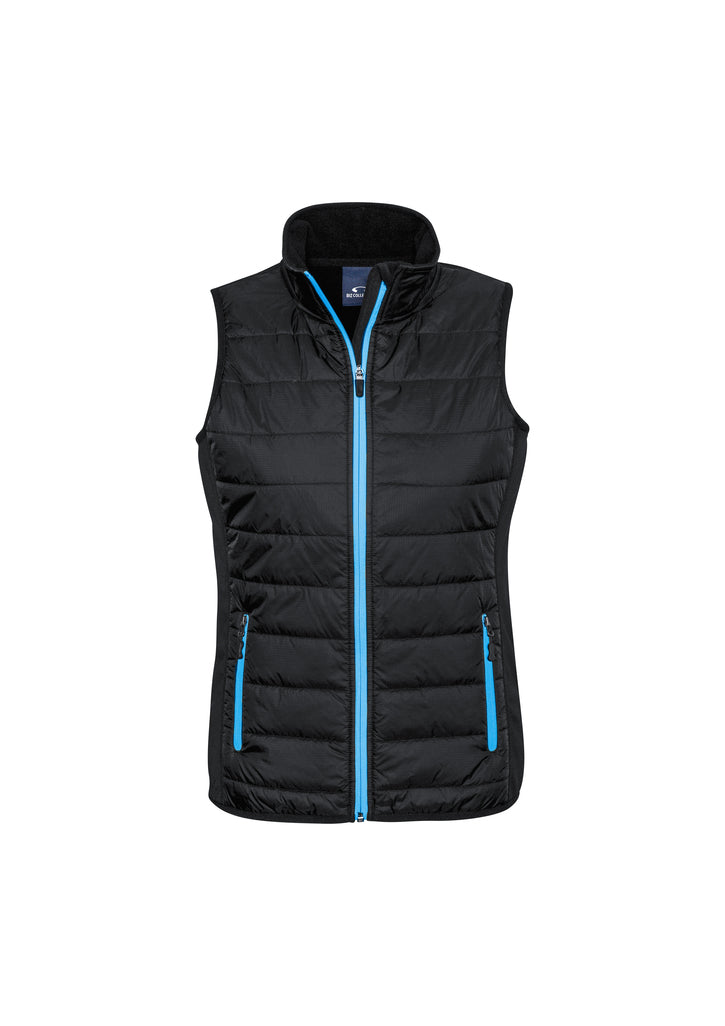 Wholesale J616L BizCollection Womens Stealth Tech Sleeveless Jacket Printed or Blank
