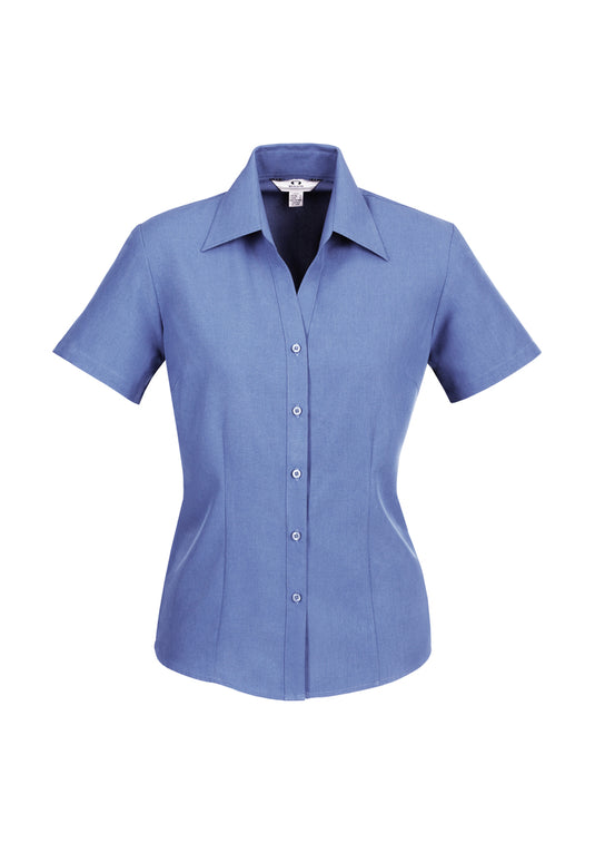 Wholesale LB3601 BizCollection Ladies Plain Oasis Short Sleeve Shirt Printed or Blank