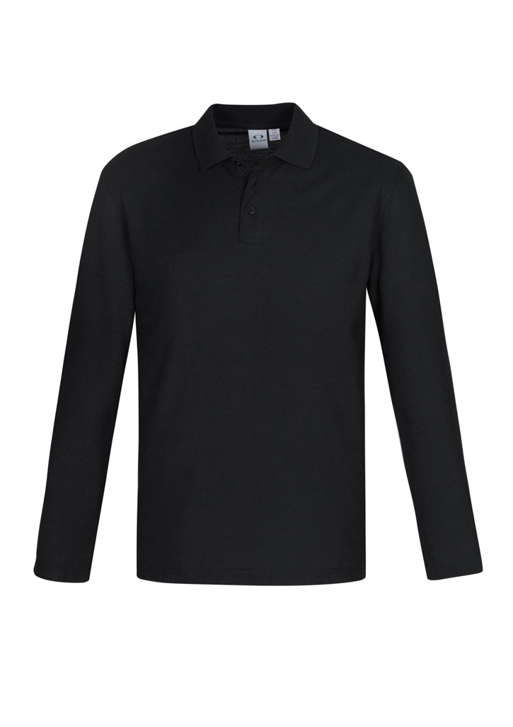 Wholesale P400ML BizCollection Crew Mens L/S Polo Printed or Blank