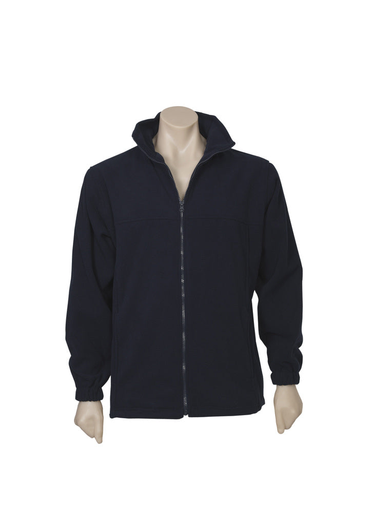 Wholesale PF630 BizCollection Mens Plain Micro Fleece Jacket Printed or Blank