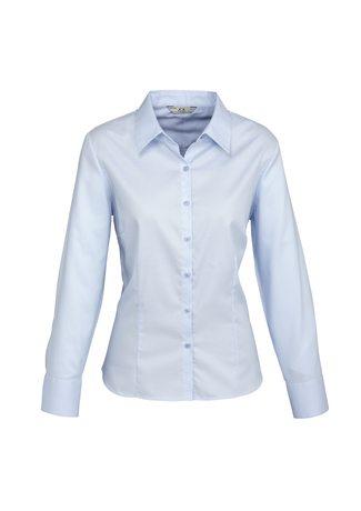 Wholesale S118LL BizCollection Luxe Ladies Long Sleeve Shirt Printed or Blank