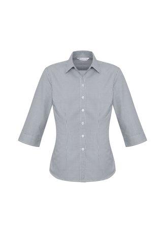 Wholesale S716LT BizCollection Ellison Ladies ¾ Sleeve Shirt Printed or Blank