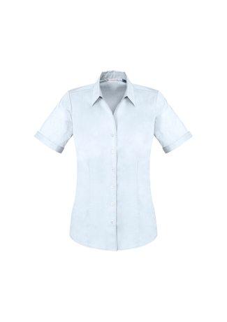 Load image into Gallery viewer, Wholesale S770LS BizCollection Monaco Ladies Short Sleeve Shirt Printed or Blank
