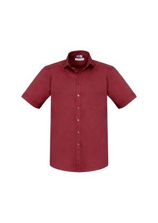 Wholesale S770MS BizCollection Monaco Men's Short Sleeve Shirt Printed or Blank