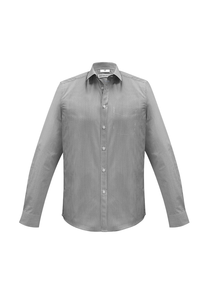 Wholesale S812ML BizCollection Mens Euro Long Sleeve Shirt Printed or Blank
