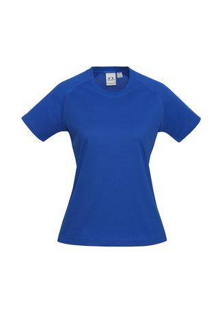 Wholesale T301LS Sprint Ladies Tee Printed or Blank