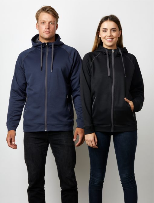 XTZ Cloke Performance Zip Hoodie Dori Apparel