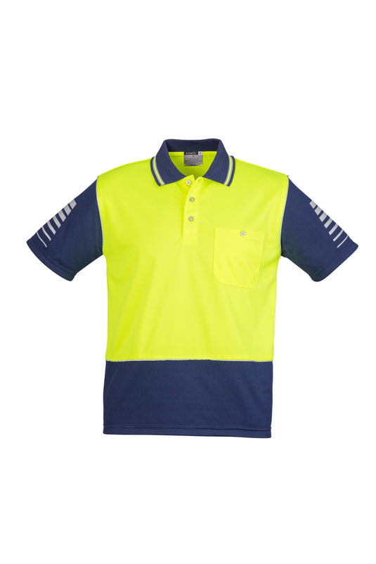 Wholesale ZH236 Hi Vis Zone Polo Printed or Blank