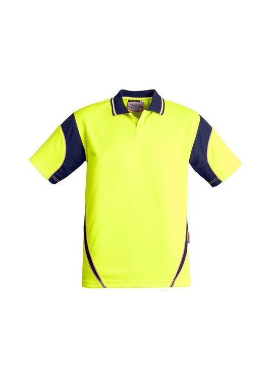 Wholesale ZH248 Hi Vis Short Sleeve Aztec Polo Printed or Blank