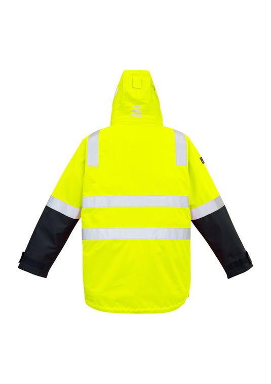 Wholesale ZJ532 Syzmik Mens Hi Vis 4 In 1 Waterproof Jacket Printed or Blank