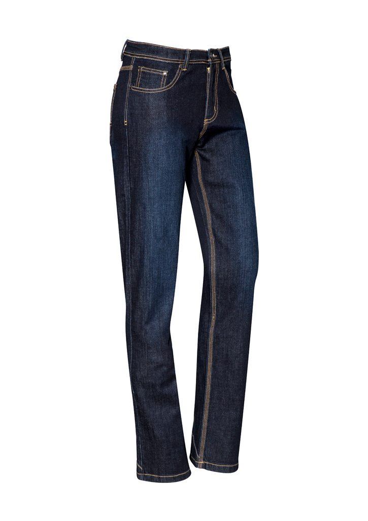 Wholesale ZP707 Womens Stretch Denim Work Jeans Printed or Blank
