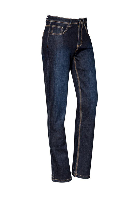 Wholesale ZP707 Womens Stretch Denim Work Jeans Printed or Blank