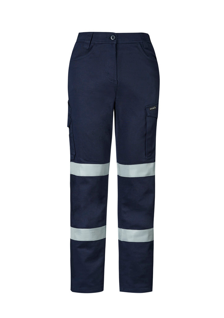 Wholesale ZP733 Syzmik Womens Essential Stretch Taped Cargo Pant Printed or Blank