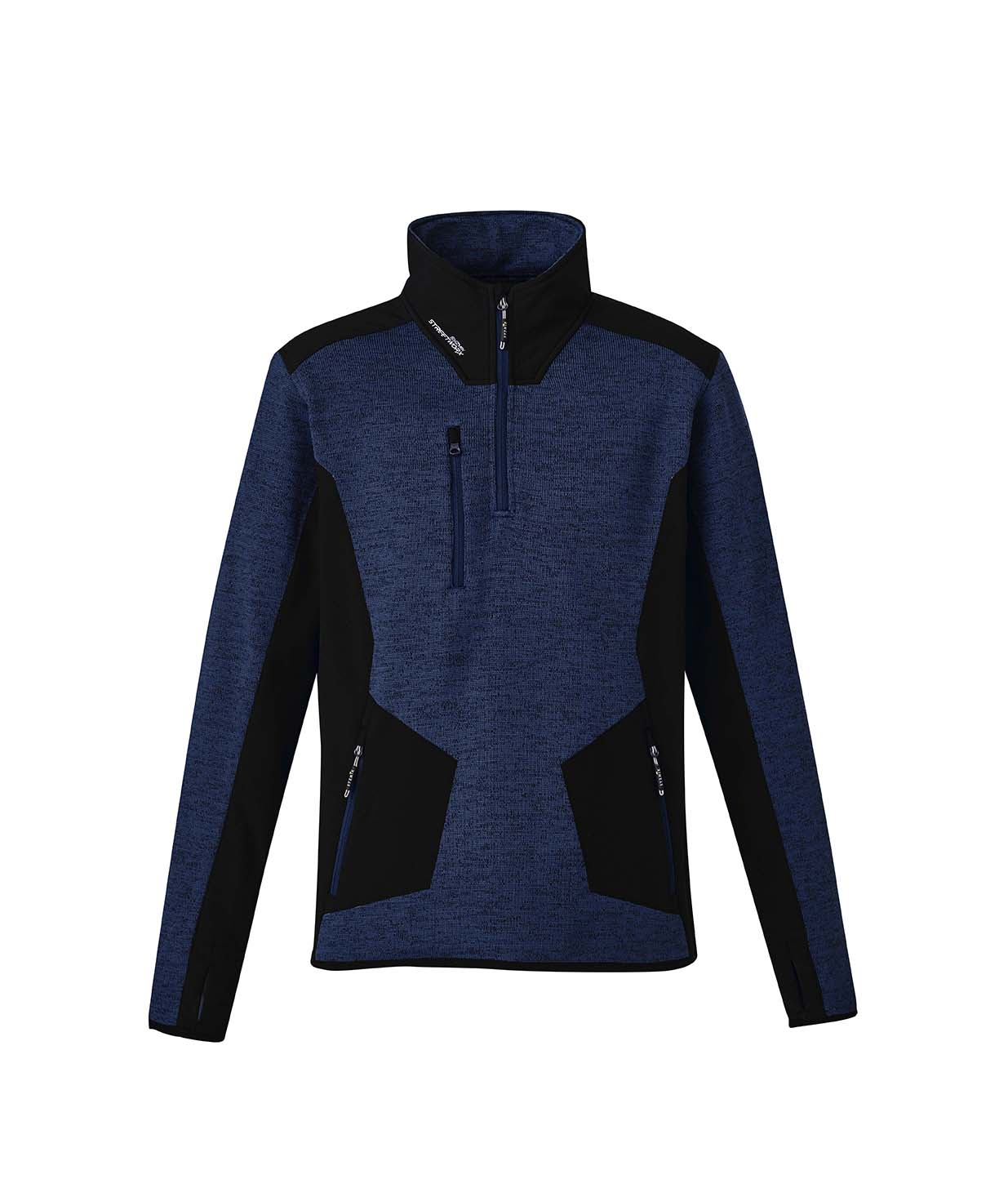 Wholesale ZT380 Streetworx reinforced 1/4 zip Pullover Printed or Blank