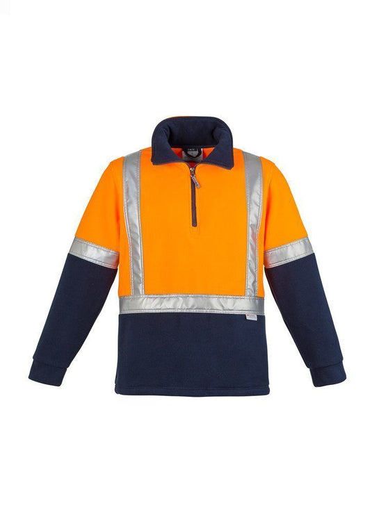 Wholesale ZT462 Hi Vis Fleece Jumper - Shoulder Taped Printed or Blank