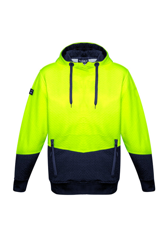 Wholesale ZT477 Unisex Hi Vis Textured Jacquard Hoodie Printed or Blank