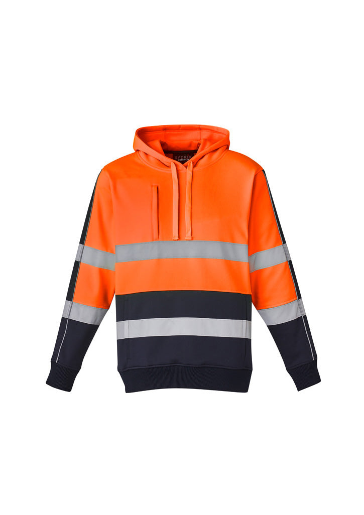 Wholesale ZT483 Syzmik Unisex Hi Vis Stretch Taped Hoodie Printed or Blank