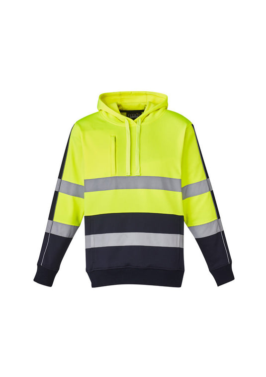 Wholesale ZT483 Syzmik Unisex Hi Vis Stretch Taped Hoodie Printed or Blank
