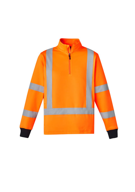 Wholesale ZT660 Unisex Hi Vis X Back Rail Jumper Printed or Blank