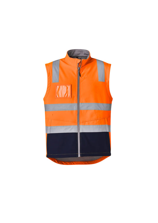 Wholesale ZV426 Unisex Hi Vis Softshell Vest Printed or Blank