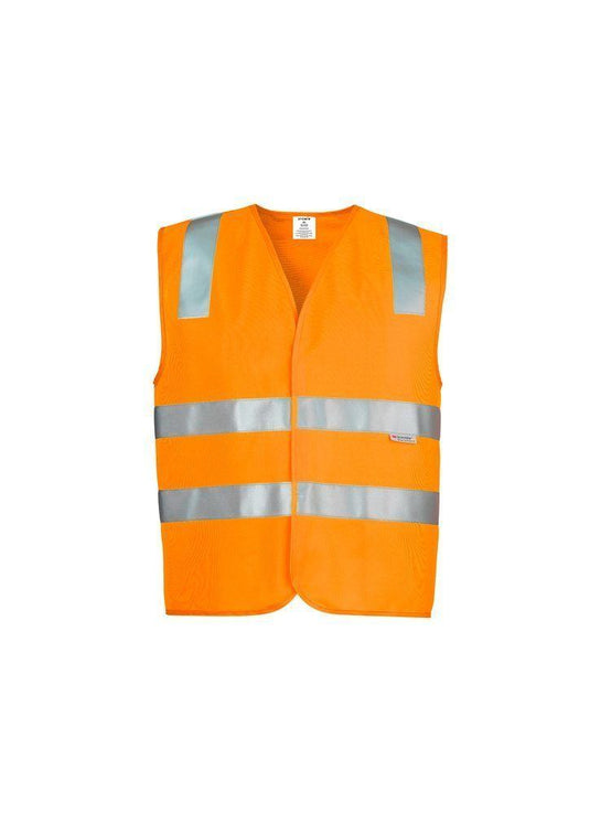 Wholesale ZV999 Hi Vis Basic Vest Printed or Blank