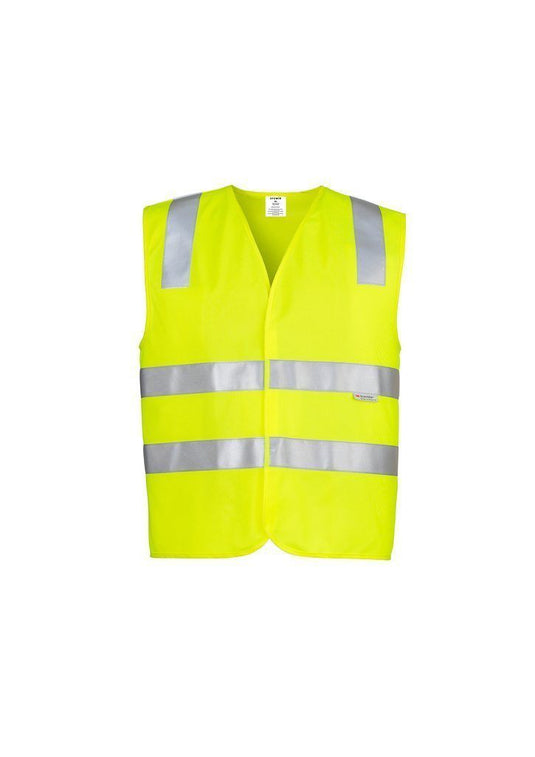 Wholesale ZV999 Hi Vis Basic Vest Printed or Blank