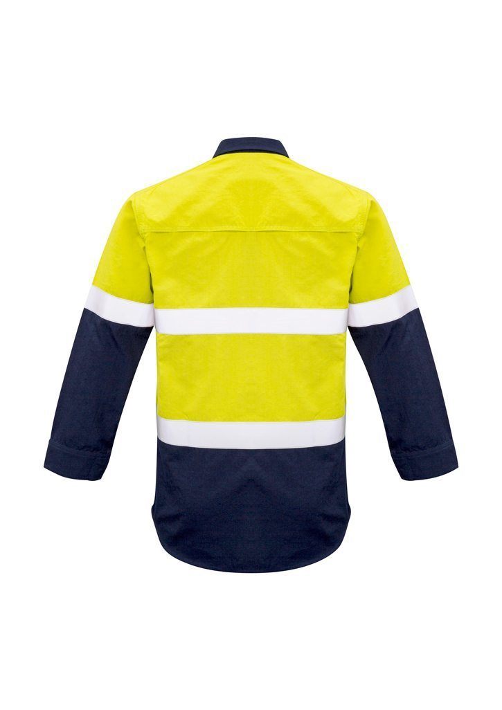 Load image into Gallery viewer, Wholesale ZW132 Syzmik Mens Fire Resistant Hooped Taped Spliced Shirt Printed or Blank
