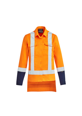 Wholesale Syzmik Womens ZW730 TTMC-W Drill Work Shirt Printed or Blank