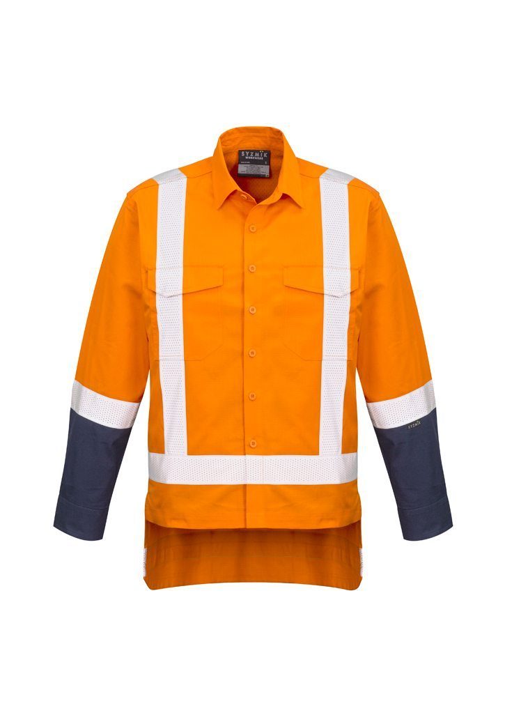 Wholesale ZW820 Mens TTMC-W Rugged Cooling Work Shirt Printed or Blank
