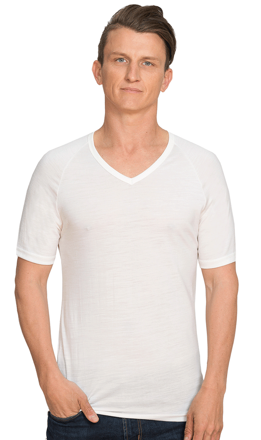 Wholesale BMV003 Men's Short Sleeve V Neck Printed or Blank