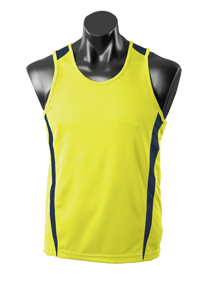 Wholesale 1104 Aussie Pacific Eureka Mens Singlet Printed or Blank