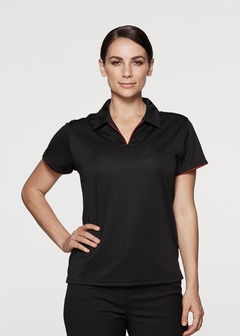 Wholesale 2302 Aussie Pacific Yarra Ladies Polo Printed or Blank